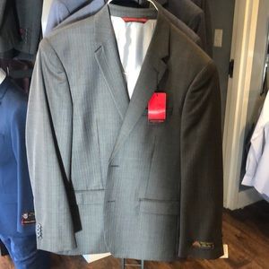 Gray Small Check Sport Coat
